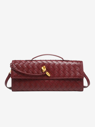 Sara Woven Clutch