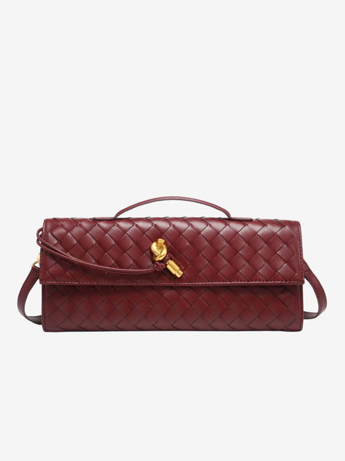 Sara Woven Clutch