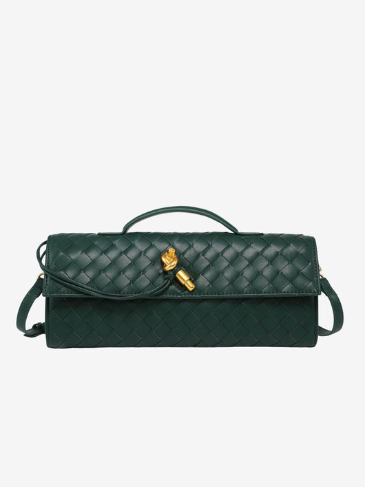Sara Woven Clutch