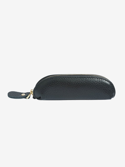Slim Leather Zip Pouch