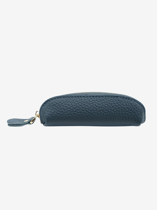 Slim Leather Zip Pouch